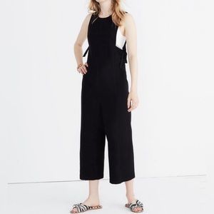 Madewell Texture and Thread Side Tie Jumpsuit Romper XL